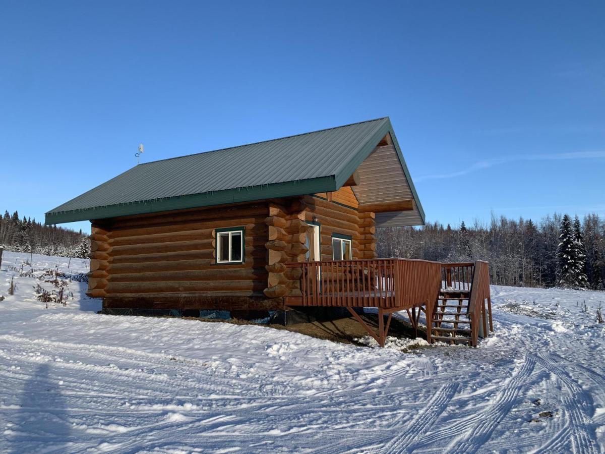 Secluded Log Cabin, 30 Min From Chena Hot Springs Pleasant Valley Εξωτερικό φωτογραφία