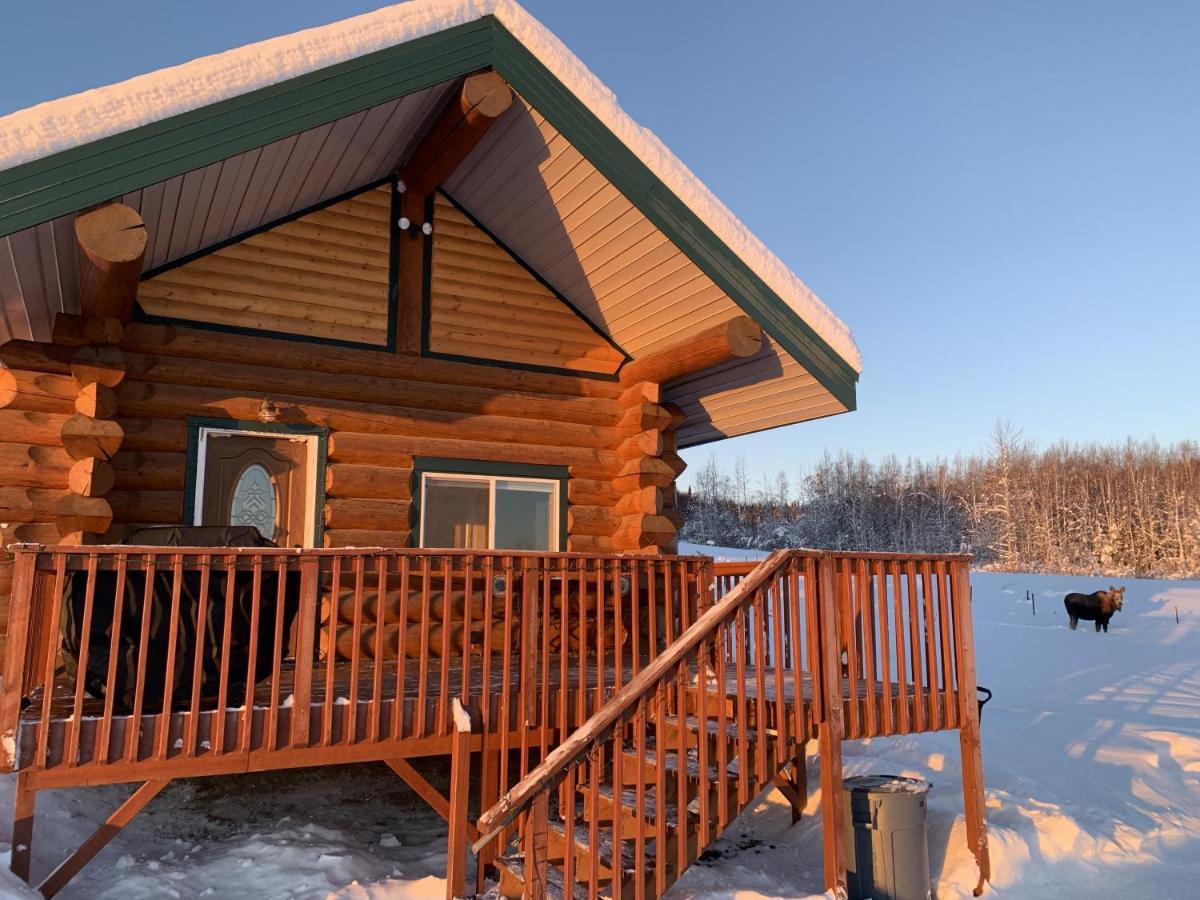 Secluded Log Cabin, 30 Min From Chena Hot Springs Pleasant Valley Εξωτερικό φωτογραφία